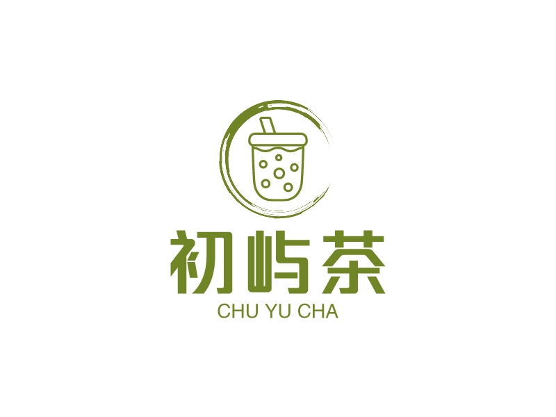 初嶼茶logo設(shè)計